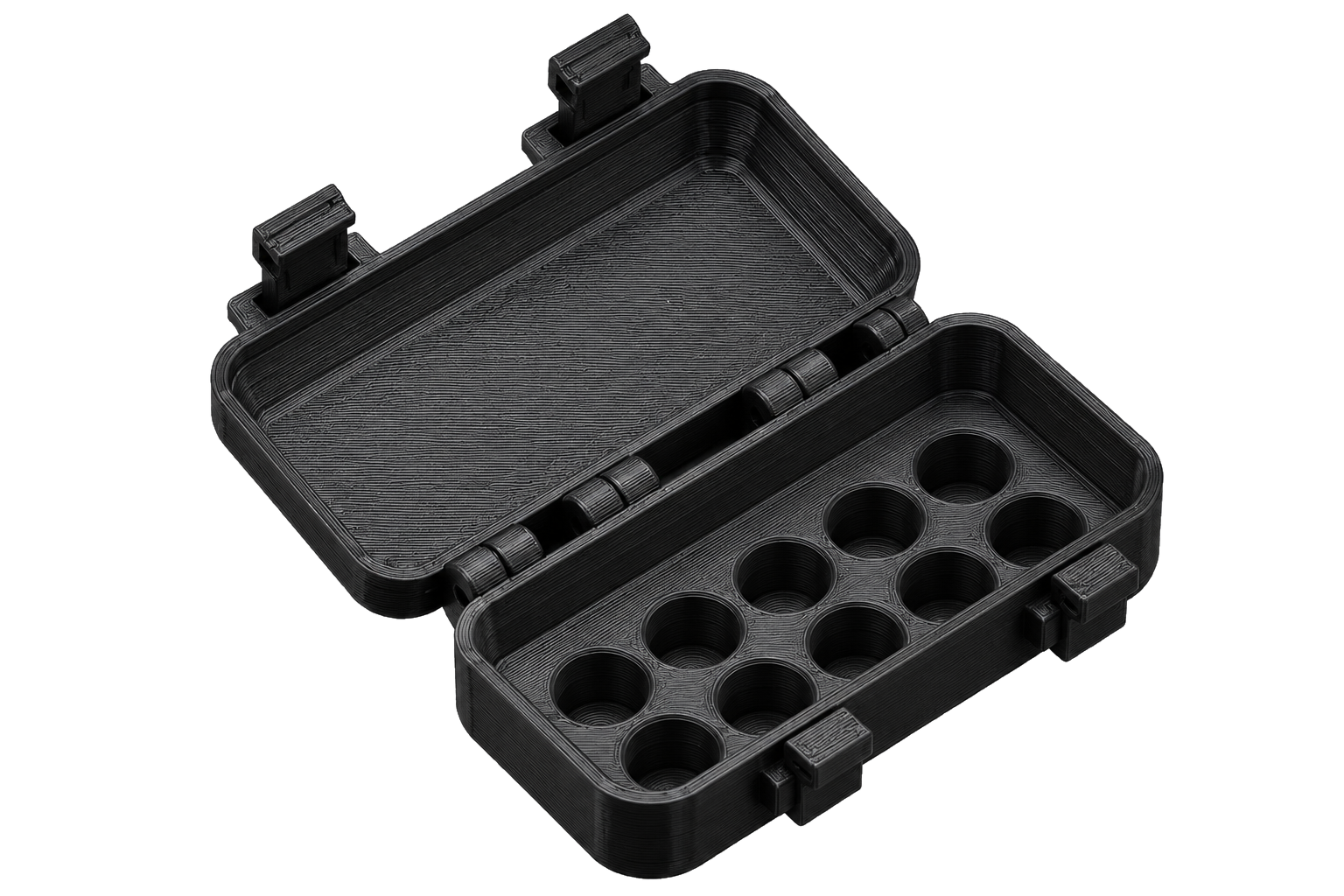 Double-Latch Vial Case design preview