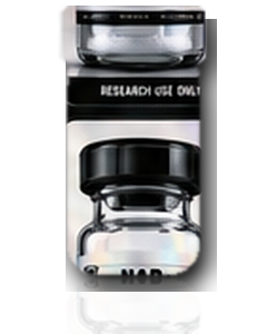 BlueLine Peptides NAD+ vial with provided label