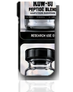 BlueLine Peptides PEG-MGF vial with provided label