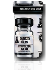 BlueLine Peptides SEMAX vial with provided label