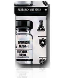 BlueLine Peptides THYMOSIN ALPHA-1 vial with provided label